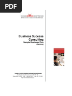 business plan consultant fee marketing consulting business plan template